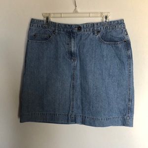 Christopher & Banks Jean Skirt